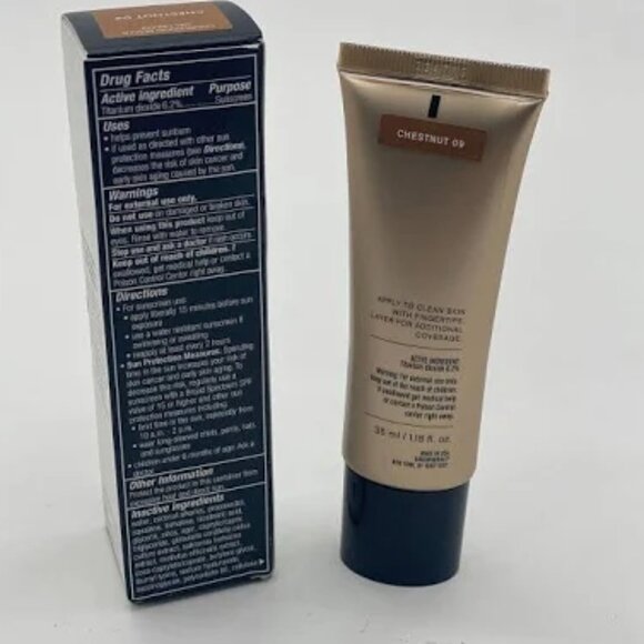 NIB BareMinerals CHESTNUT 0.9 Complexion Rescue Cream - Picture 2 of 4